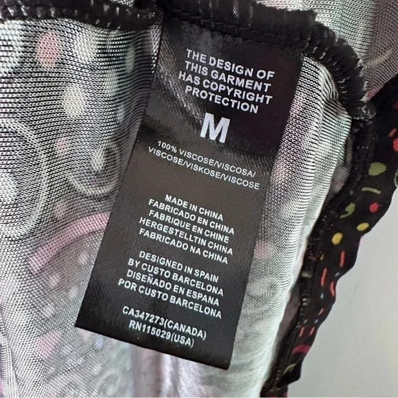 Custo Barcelona Wrap Tunic Dress Size Medium - Picture 5 of 6